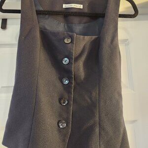 Abercrombie Women's Square Neck Vest Size Small